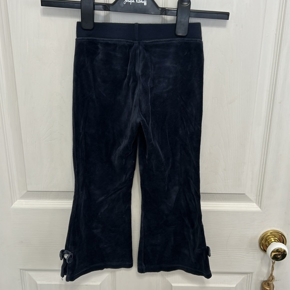 EUC Gymboree Special Edition City Girl line rhinestone velour pant size 4 - Picture 2 of 3